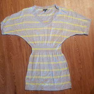 Express Short Sleeve Tunic Sweater